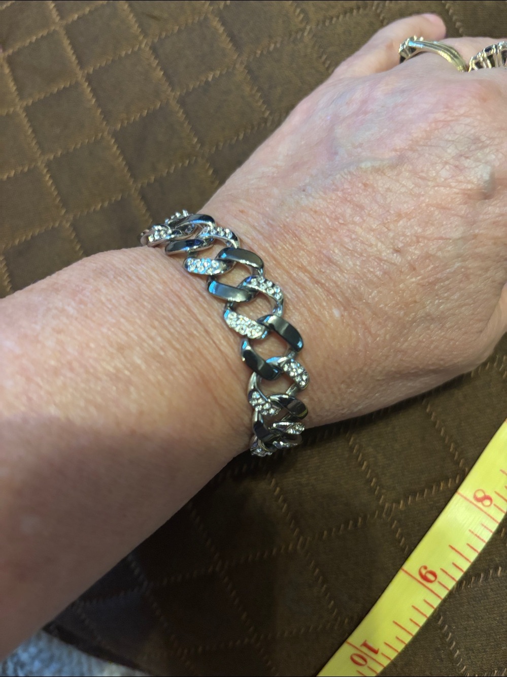 Fifth Avenue Collection Chain Link Bracelet Large